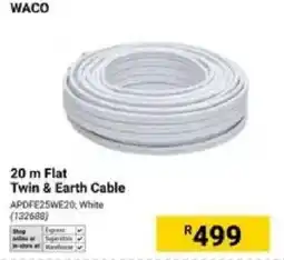 Builders Warehouse Waco Flat Twin & Earth Cable offer