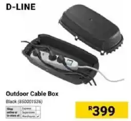 Builders Warehouse D-line Outdoor Cable Box offer