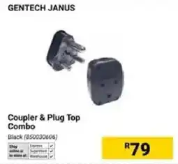 Builders Warehouse Gentech Janus Coupler & Plug Top Combo offer