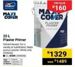 Builders Warehouse Dulux Plaster Primer offer