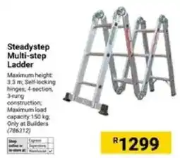 Builders Warehouse Steadystep Multi-step Ladder offer
