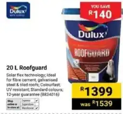 Builders Warehouse Dulux Roofguard offer