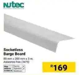 Builders Warehouse Nutec Socketless Barge Board offer