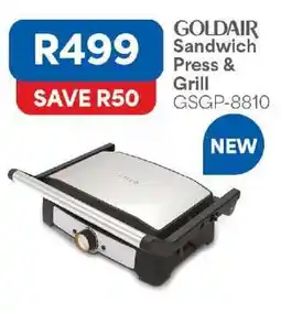 OK Furniture GOLDAIR Sandwich Press & Grill GSGP-8810 offer