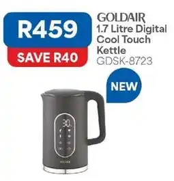 OK Furniture GOLDAIR 1.7 Litre Digital Cool Touch Kettle offer