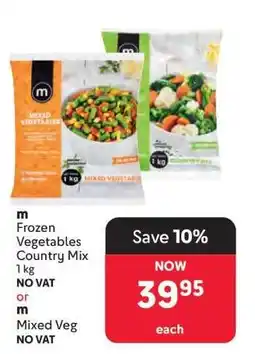 Makro m Frozen Vegetables Country Mix 1 kg or m Mixed Veg offer