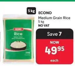Makro ECONO Medium Grain Rice 5 kg offer