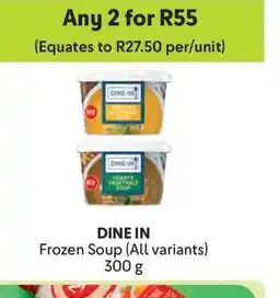 Makro DINE IN Frozen Soup (All variants) offer