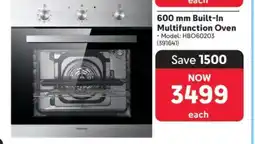 Makro 600 mm Built-In Multifunction Oven offer