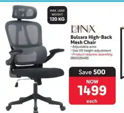 Makro Bulsara High-Back Mesh Chair offer