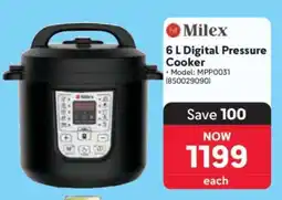 Makro Milex 6 L Digital Pressure Cooker offer
