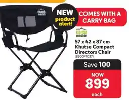 Makro Khutse Compact Directors Chair offer