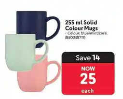 Makro 255 ml Solid Colour Mugs offer