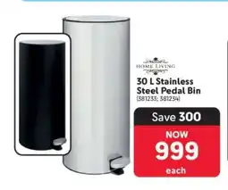 Makro 30 L Stainless Steel Pedal Bin offer