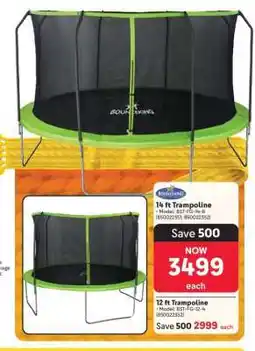 Makro 14 ft Trampoline offer