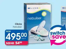 Clicks Clicks Nebuliser offer