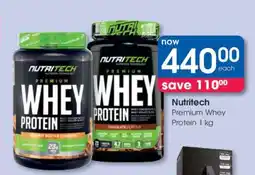 Clicks Nutritech Premium Whey Protein 1 kg offer