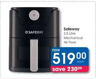 Safeway 2.5 Litre Mechanical Air Fryer