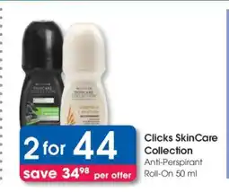 Clicks Clicks SkinCare Collection offer