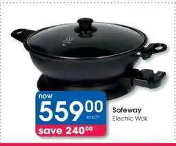Clicks Safeway Electric Wok offer