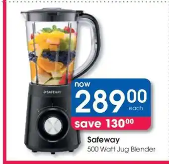Clicks Safeway 500 Watt Jug Blender offer