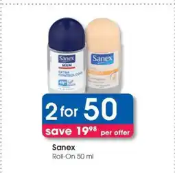 Clicks Sanex offer