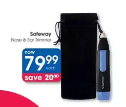 Clicks Safeway Nose & Ear Trimmer offer