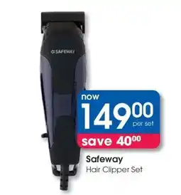 Clicks Safeway Hair Clipper Set offer