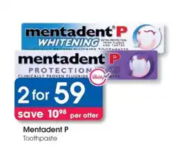 Clicks Mentadent P offer