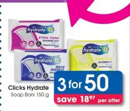 Clicks Clicks Hydrate offer