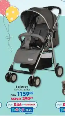 Clicks Safeway Xenon Stroller offer