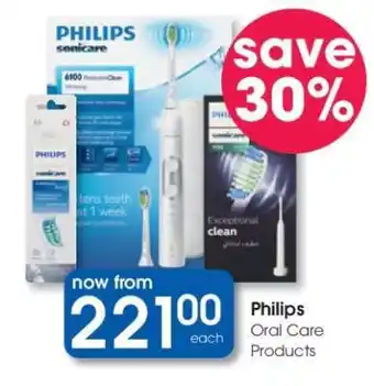 Clicks Philips Oral Care Products offer