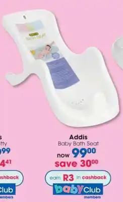 Clicks Addis Baby Bath Seat offer