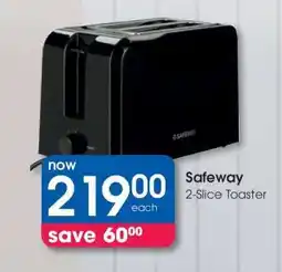Clicks Safeway 2-Slice Toaster offer