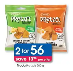 Clicks Truda Pretzels 200 g offer