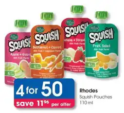 Clicks Rhodes Squish Pouches offer
