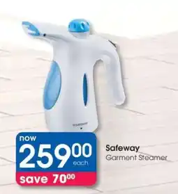 Clicks Safeway Garment Steamer offer