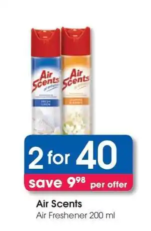 Clicks Air Scents offer