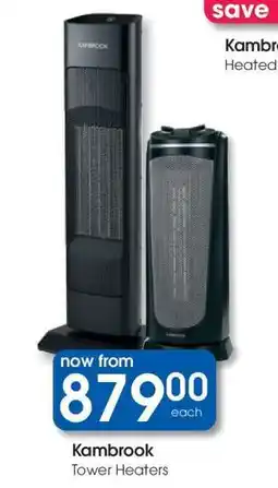 Clicks Kambrook Tower Heaters offer