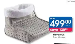 Clicks Kambrook Foot Warmer offer