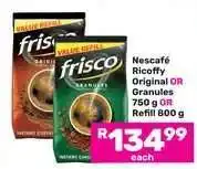 Game Nescafé Ricoffy Original OR Granules offer