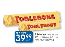 Clicks Toblerone Chocolates offer