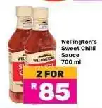 Game Wellington's Sweet Chilli Sauce offer
