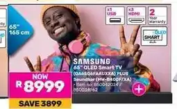 Game Samsung 65 QLED Smart TV offer