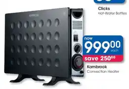 Clicks Kambrook Convection Heater offer