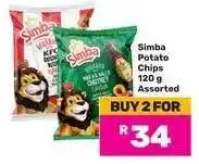 Game SIMBA POTATO CHIPS offer