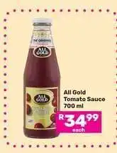 Game All Gold Tomato Sauce 700 ml offer