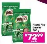 Game NESTLÉ Milo gusset offer