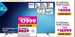 Game 85 QLED Google TV (85P8K) offer