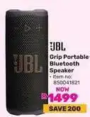 Game JBL Grip Portable Bluetooth Speaker offer